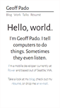 Mobile Screenshot of pado.name